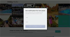 Desktop Screenshot of holidaywallet.com
